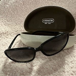 Coach sunglasses with case